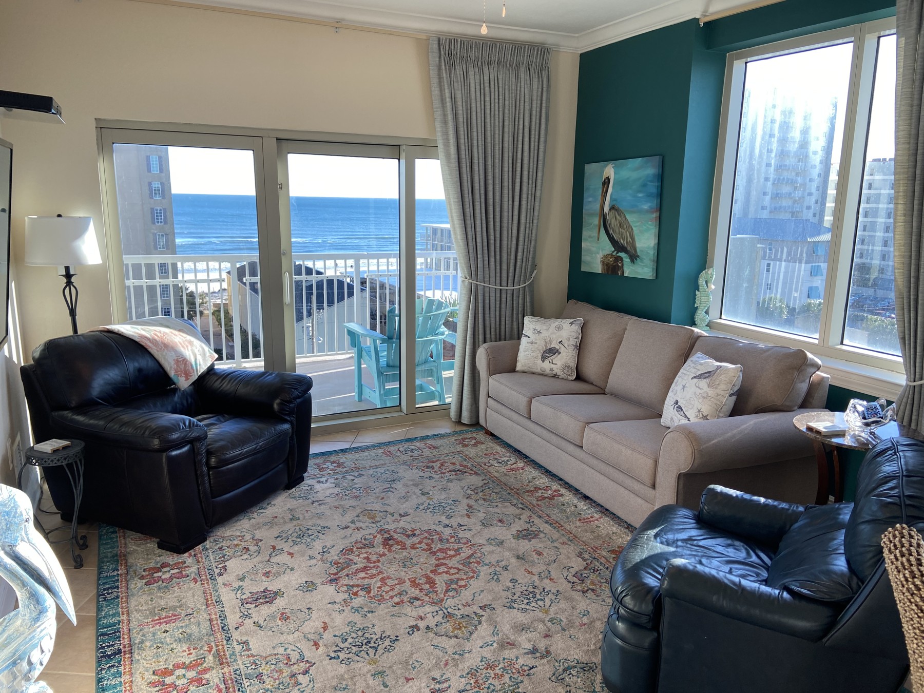 The living room of Crystal Tower
